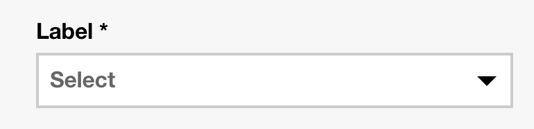 required concept on a Combobox component in Boosted.