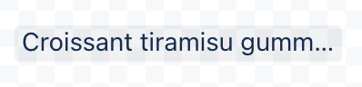 truncated concept on a Tag component in Atlaskit.