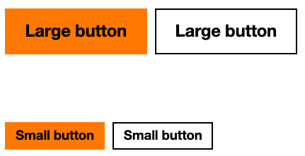 size concept on a Button component in Boosted.