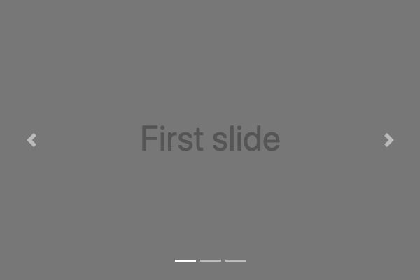 indicators concept on a Carousel component in Bootstrap.