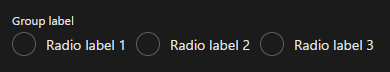 radio-button-group-orientation concept on a Radio Button component in FAST.