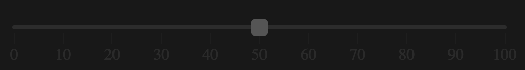 disabled concept on a Slider component in FAST.
