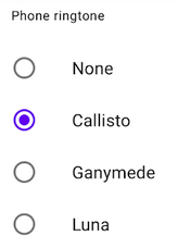 radio-button-group-orientation concept on a Radio Button component in Material Components Web.