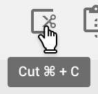 basic concept on a Tooltip component in Material Components Web.